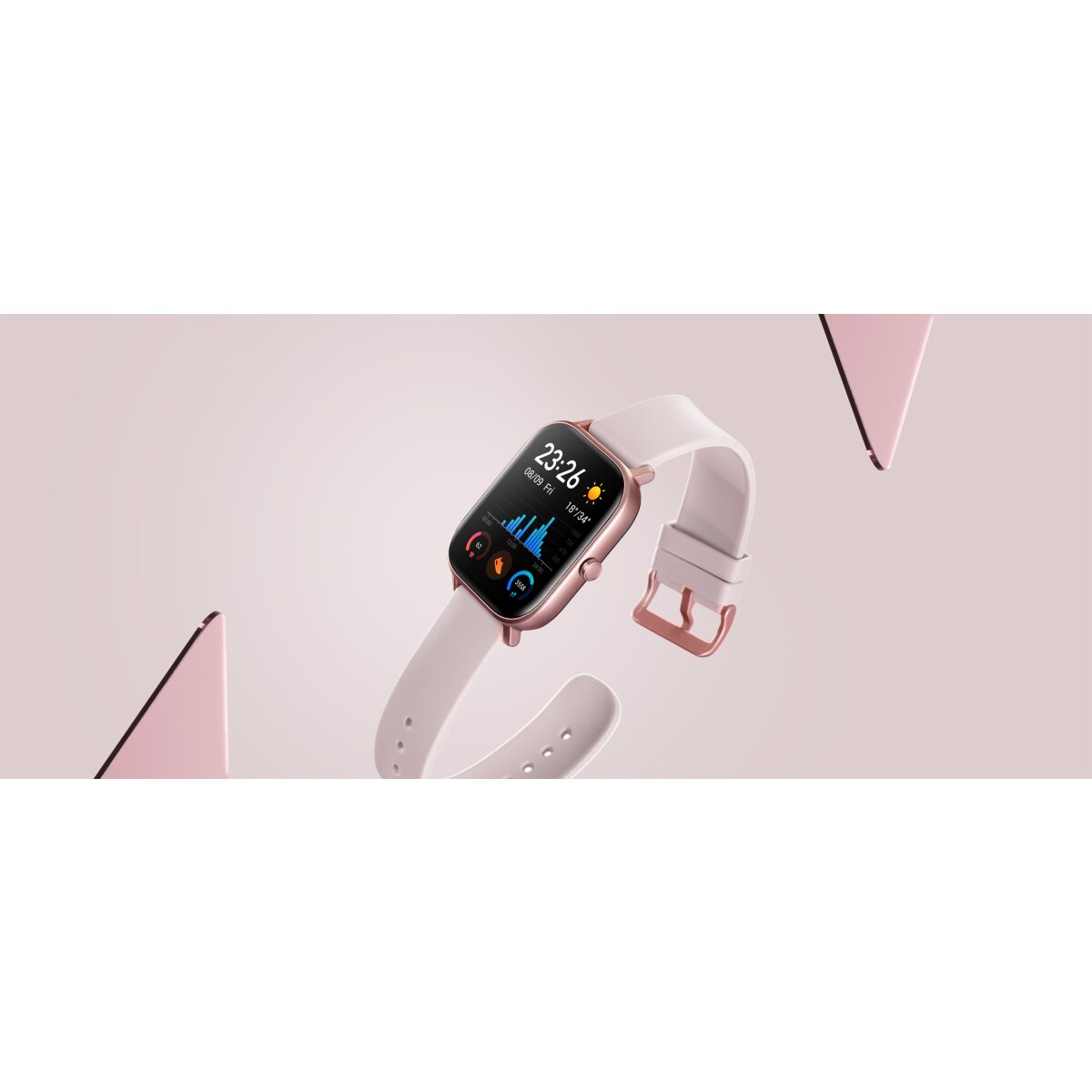 AMAZFIT Smartwatch GTS, rosa - B-Ware ottime condizioni