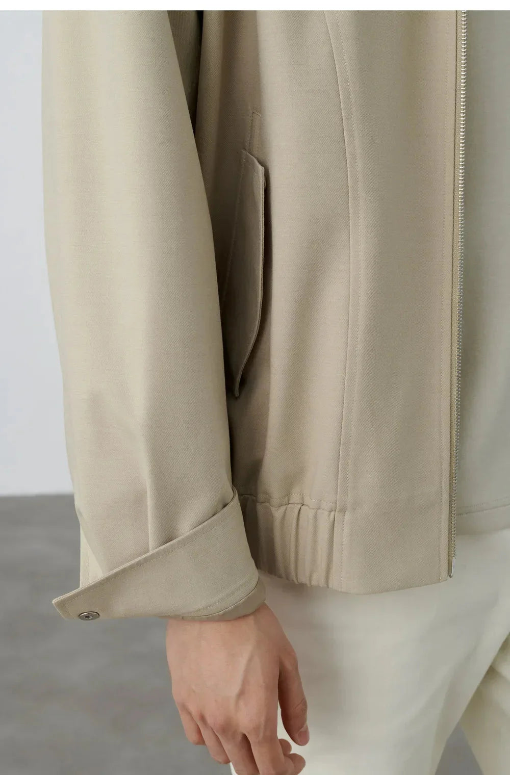 Freizeitjacke mit Reiverschluss für Herren