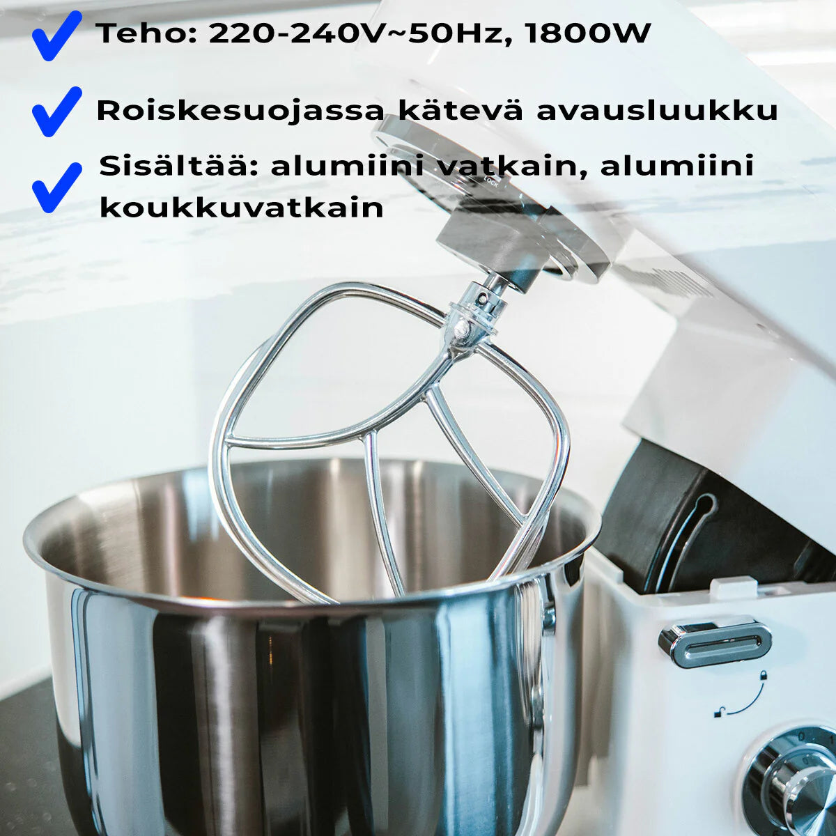 Amelia küchenmaschine M8200 Pulse 8,2L