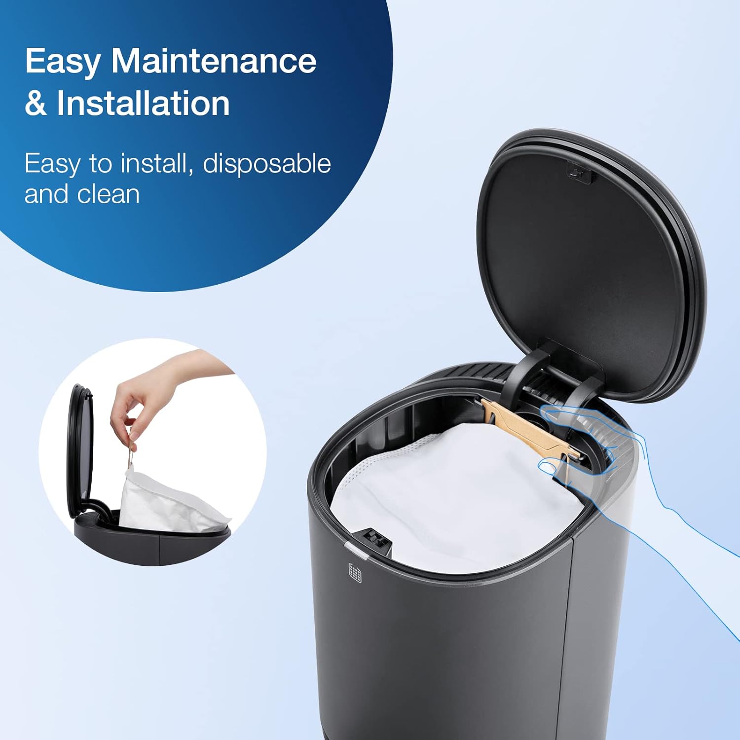 ECOVACS GOAT G1-800 Mhroboter ohne Begrenzungskabel 800㎡, Rasenmher Roboter mit TrueMapping-Multifusionslokalisierung, Hindernisvermeidung, 16-Zonen-Management, 45% Steigung, Videomanager