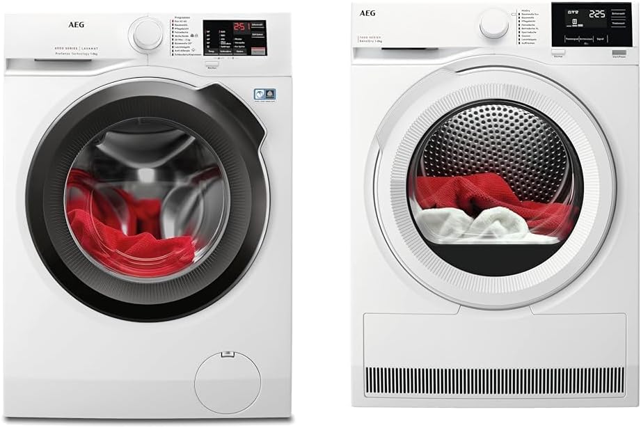 AEG L6AMZ48FL Lavatrice / Serie 6000 con ProSense / Dosaggio automatico / 8,0 kg / 1400 giri/min