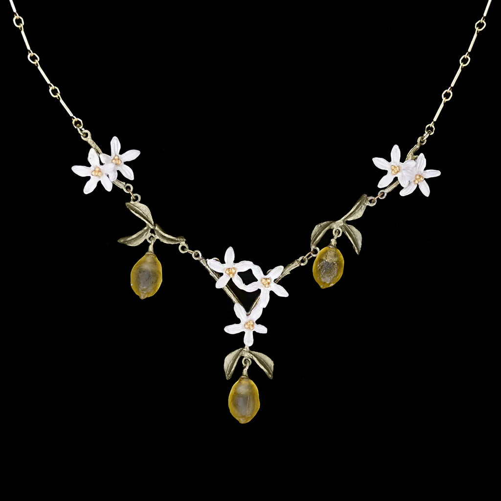 Zitrone Collier - Tropfen