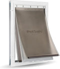 PetSafe Aluminium-Haustiertür für extremes Wetter , Energieeffiziente Katzen- und Hundeklappe, Für Haustiere bis 18 kg, Gre M