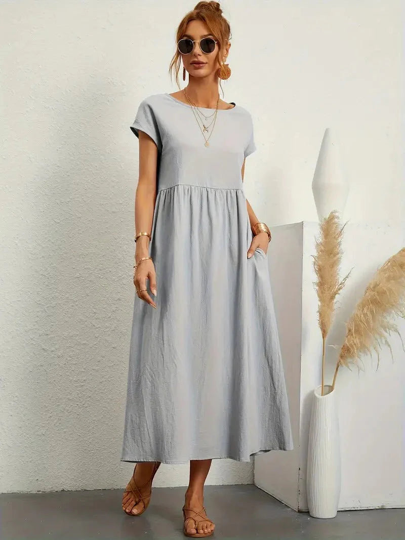 Zorana - Midikleid mit Taschen