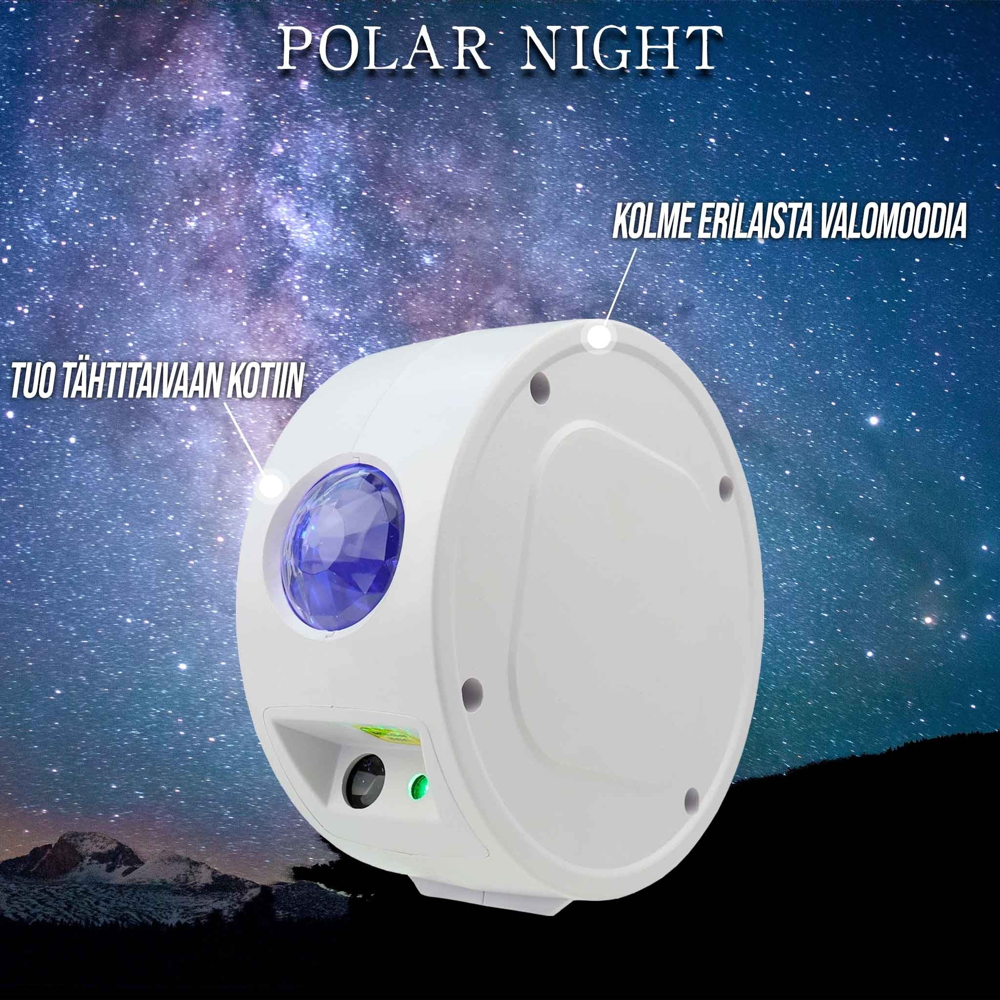 Proiettore stellato notturno polare