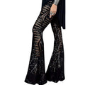 Damenlose Paillettenhose