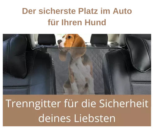 Wasserfeste Hunde-Autodecke für Rückbank & Kofferraum – Perfekter Schutz beim Transport