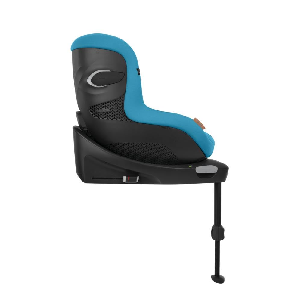 Seggiolino auto CYBEX Gold Sirona Gi i-Size Plus con base, Da 3 mesi a 4 anni circa (Dalla nascita con inserto per neonati), Max. 20 kg, 61-105 cm (Da 40 cm con inserto per neonati), Stormy Blue