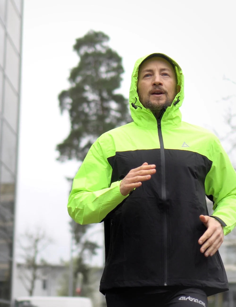 Herren Regenjacke + Laufhose Thermo Tight