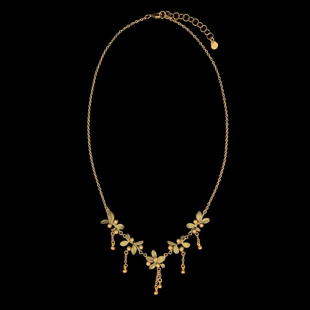 Collana con Mirto Dorato