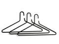 Essem Design Dreiecks-Kleiderbügel, Schwarz