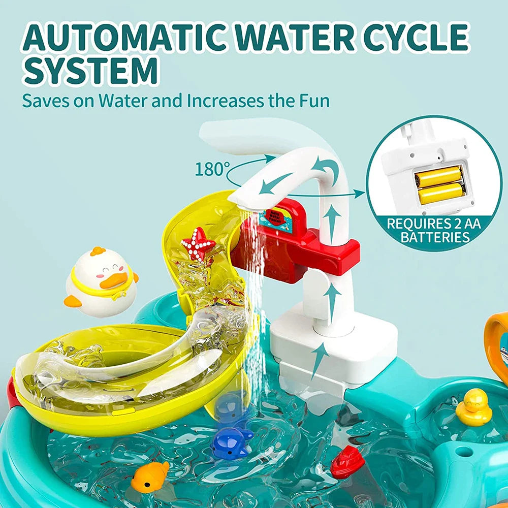 Cucina Giocattolo - Divertimento acquatico per tutti - Set Cucina Giocattolo