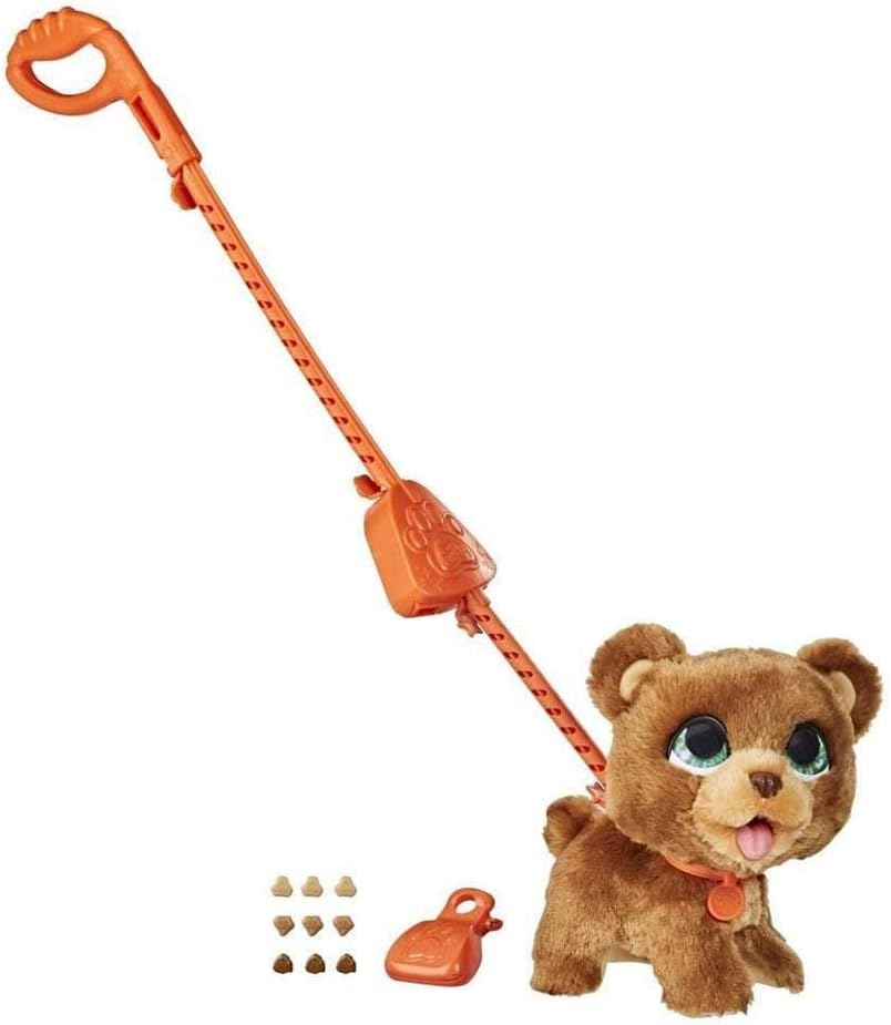 FurReal Poopalots Große Interaktive Haustier-Spielzeug, Verbindbares Leinen-System, Für Kinder ab 4 Jahren