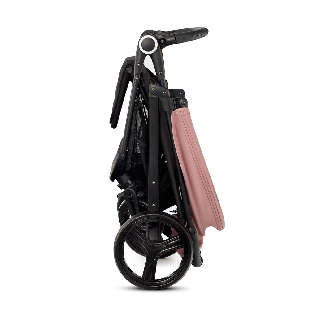 Kinderkraft GRANDE PLUS Passeggino Kinderkraft dalla nascita fino a 22 kg, chiusura con una mano, posizione reclinata, cappottina grande con finestra, tutte e 4 le ruote ammortizzate, seduta spaziosa, Grigio