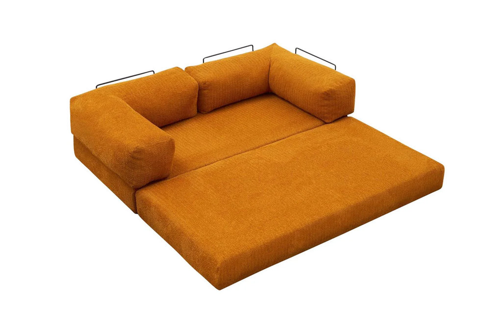 Divano a 3 posti Comfort - Arancio