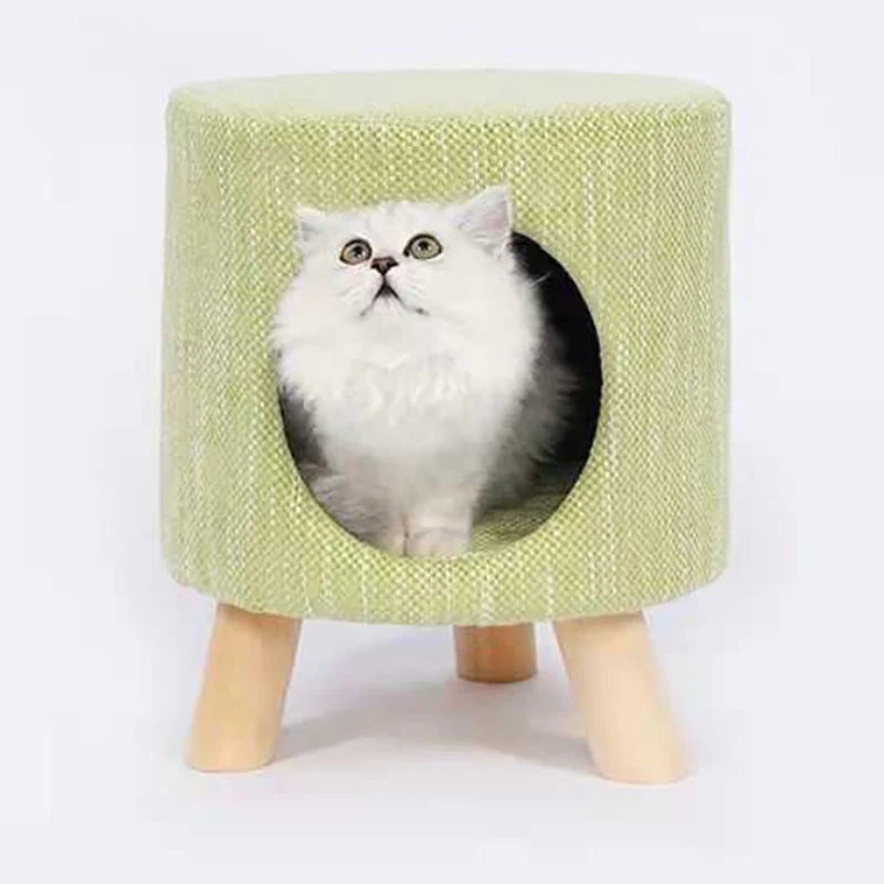 PawsRest – Ottomano per animali domestici rialzato con pratico spazio di archiviazione
