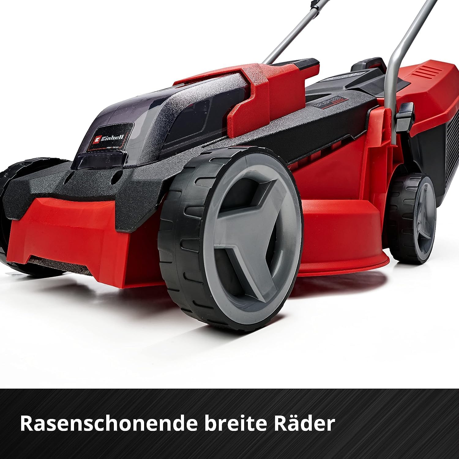 Rasaerba a batteria Einhell City GE-CM 18/30 Li Kit Power X-Change (18 V, larghezza di taglio 30 cm, fino a 150 m², motore brushless, cesto di raccolta 25 l, altezza di taglio 30-70 mm, incl. batteria da 3,0 Ah + caricabatterie)