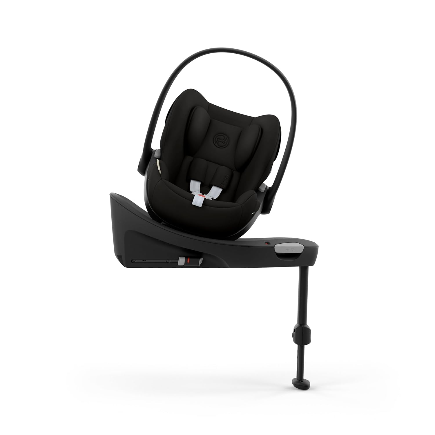 CYBEX Gold Seggiolino auto Cloud G i-Size Comfort, con riduttore per neonato, dalla nascita a circa 24 mesi, per bambini da 40 cm a 87 cm, max. 13 kg, Moon Black