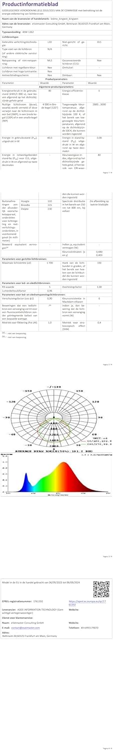Kingwen 4 Pack 40W Wandleuchte Innen/Aussen 3000K Warmweiß Außenwandleuchte mit 360°Schwenkbar Panel LED Wandlampen Modern Außenlampe 3000LM LED Strahler Wasserdicht IP65 Wandleuchten Schwarz