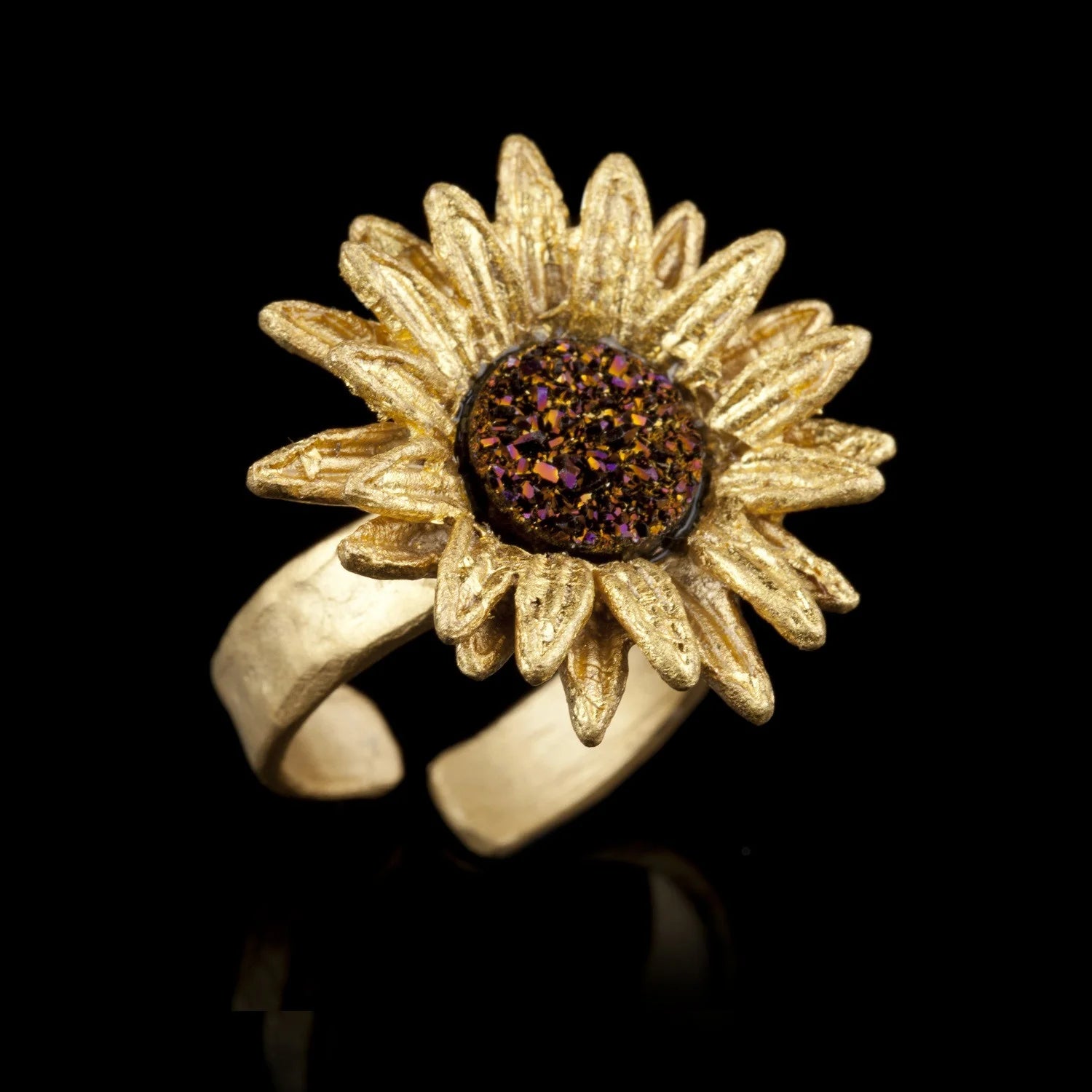 Sonnenblumen Ring - Gro