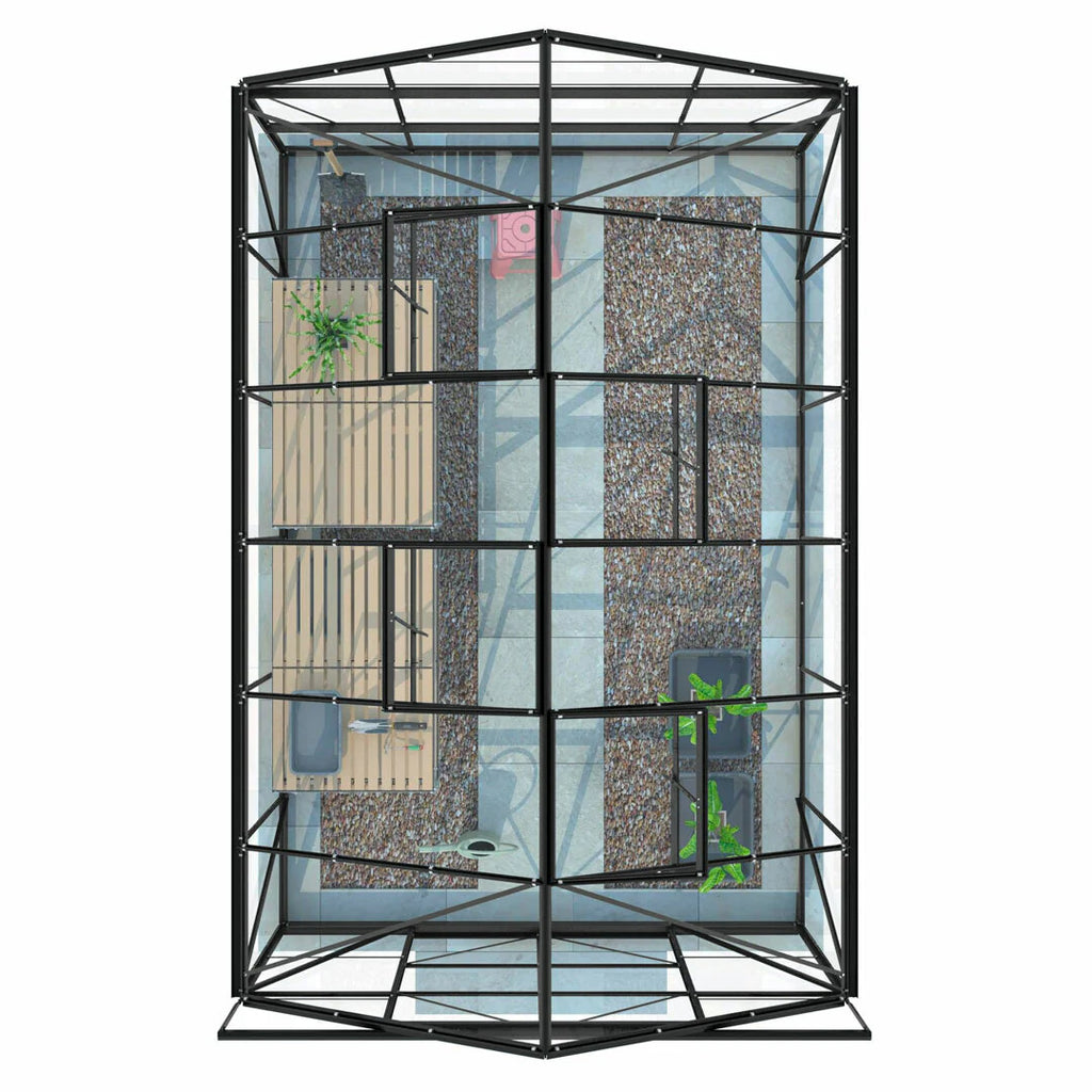 Serra Lykke Hybrid 9,7m2, nero