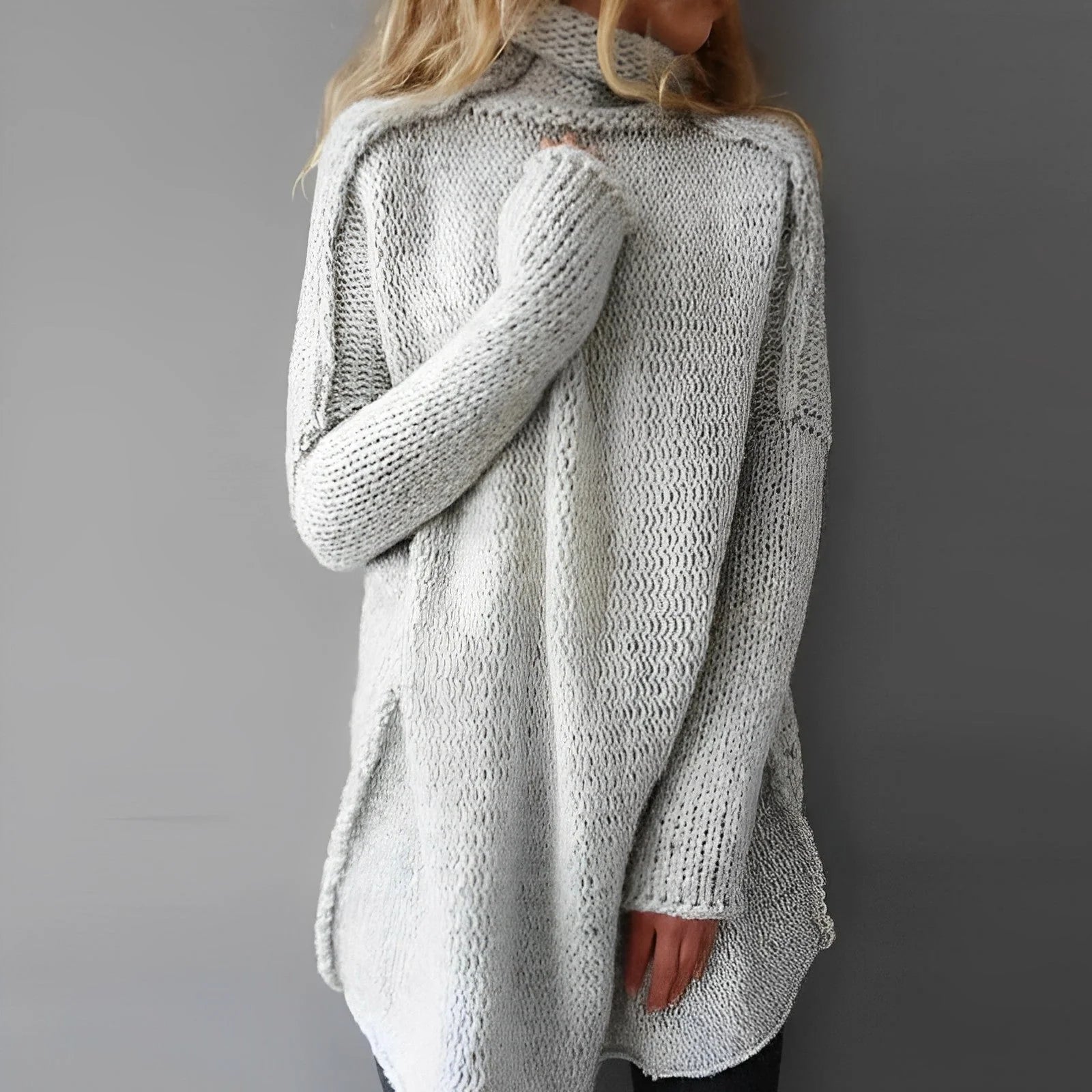 Lozenda - Maglione lungo a maglia