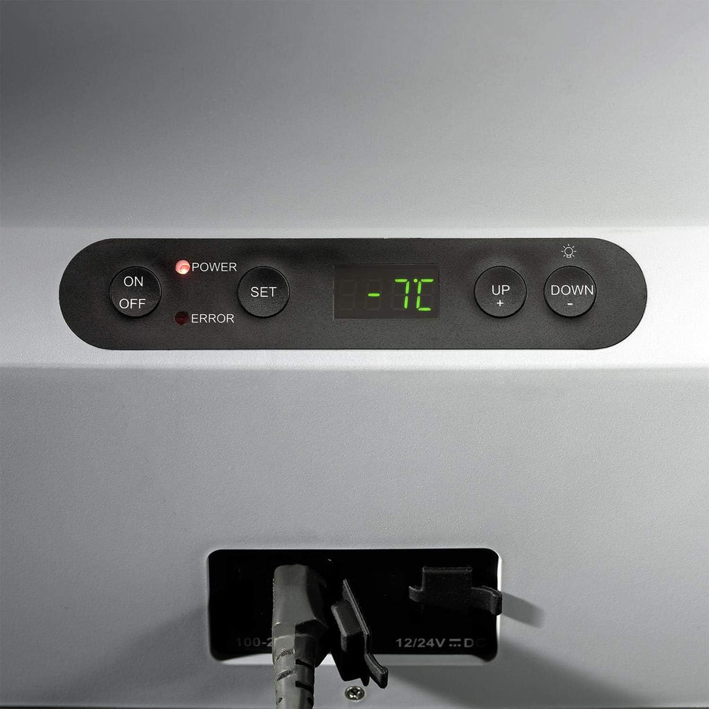 Mobicool FR40 Congelatore Portatile a Compressore, Capacità 38 Litri, 12/24V e 230V per Auto, Camion, Barca, Camper e Presa di Corrente