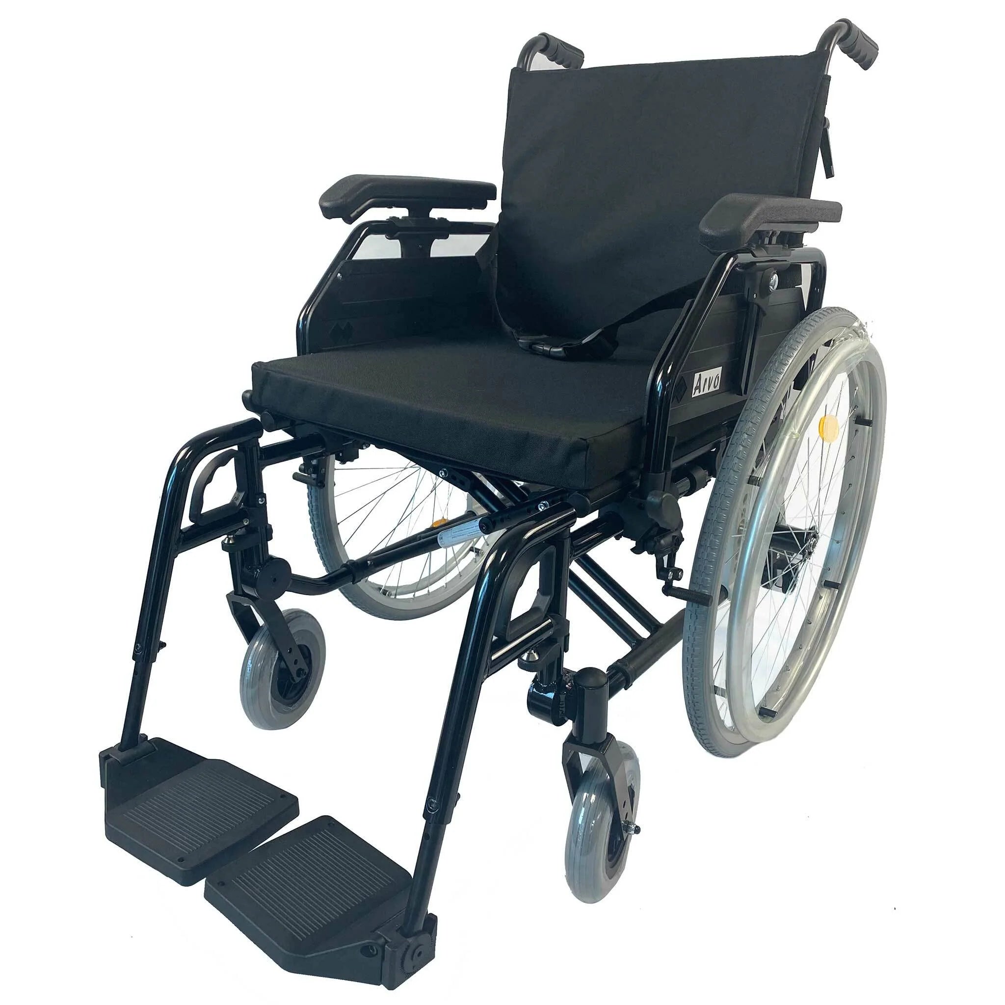 Arvo Rollstuhl Premium, Schwarz
