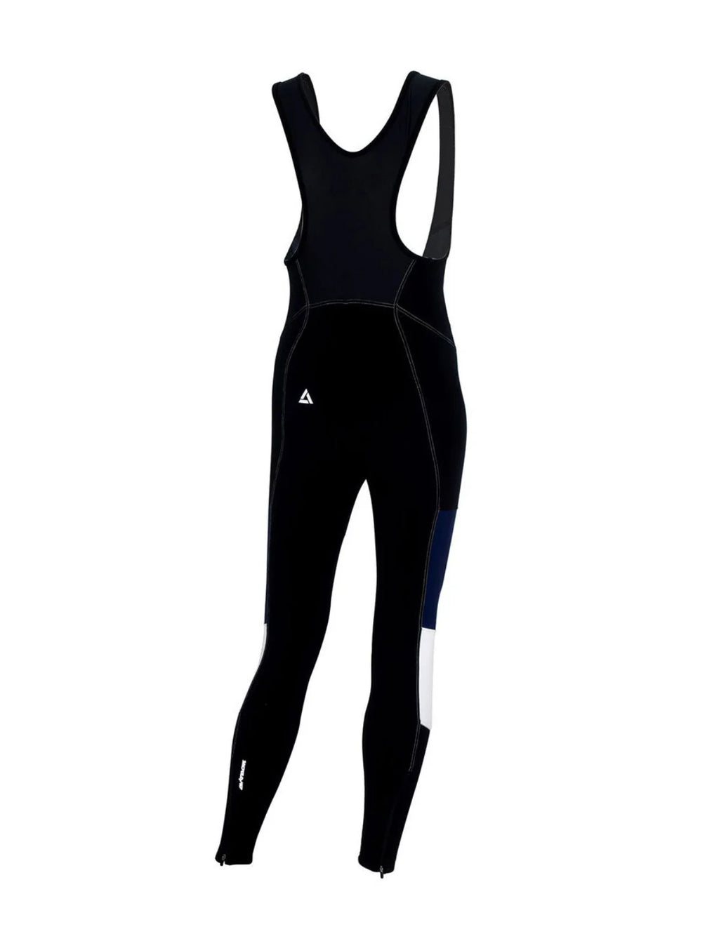 Herren Thermo Fahrradhose Lang Trgerhose Pro Line Schwarz Blau  Weiss