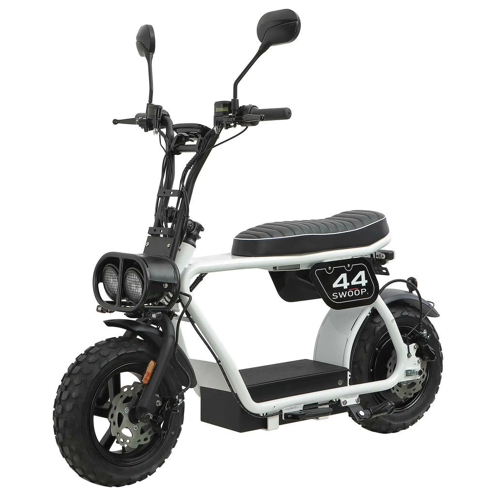 Swoop Elektro Moped Turbo 2000W Bianco