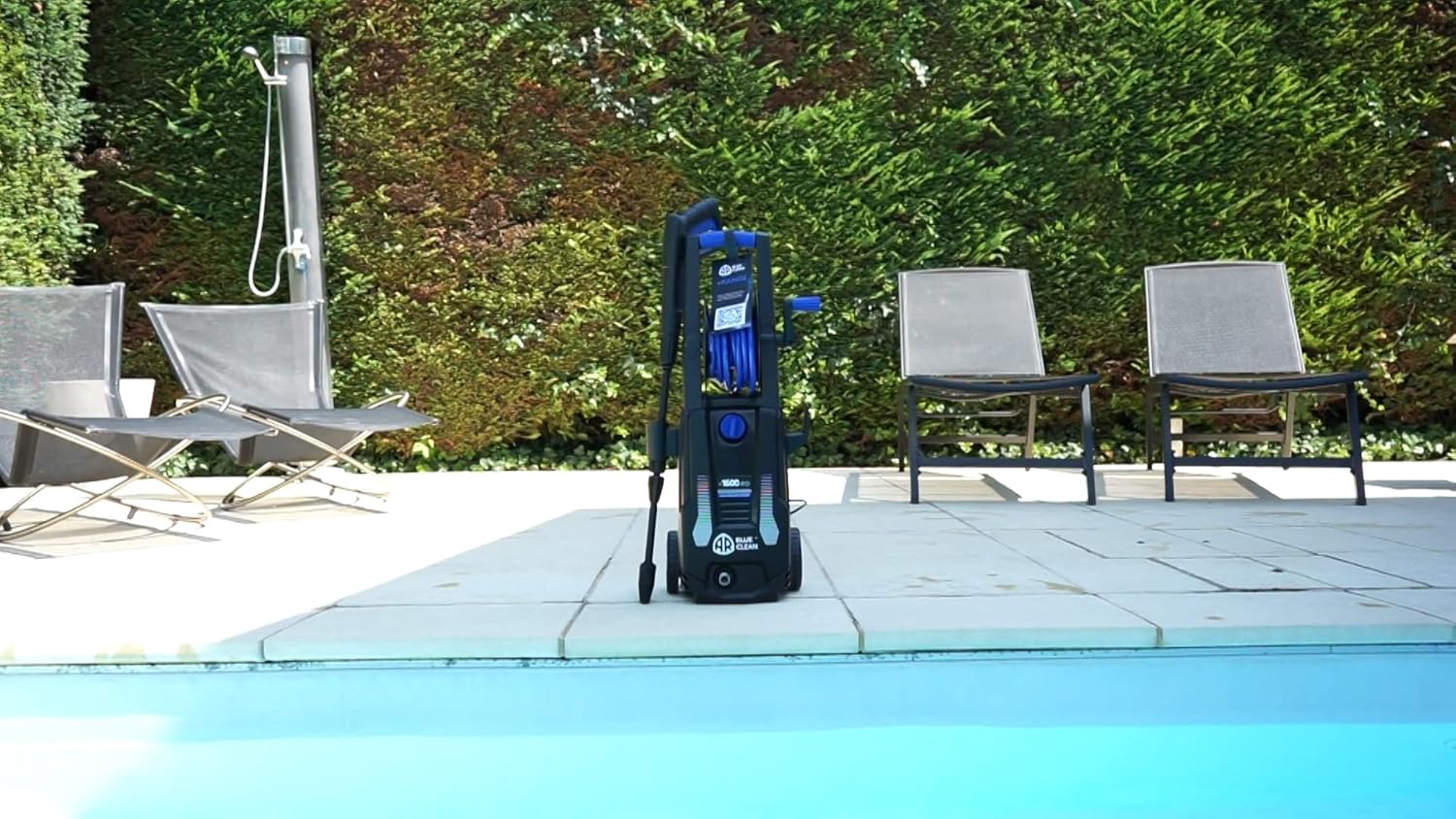 Idropulitrice AR Blue Clean e-4 TWINFLOW con sistema Dualtech (2500 W, 150 bar, 810 l/h)