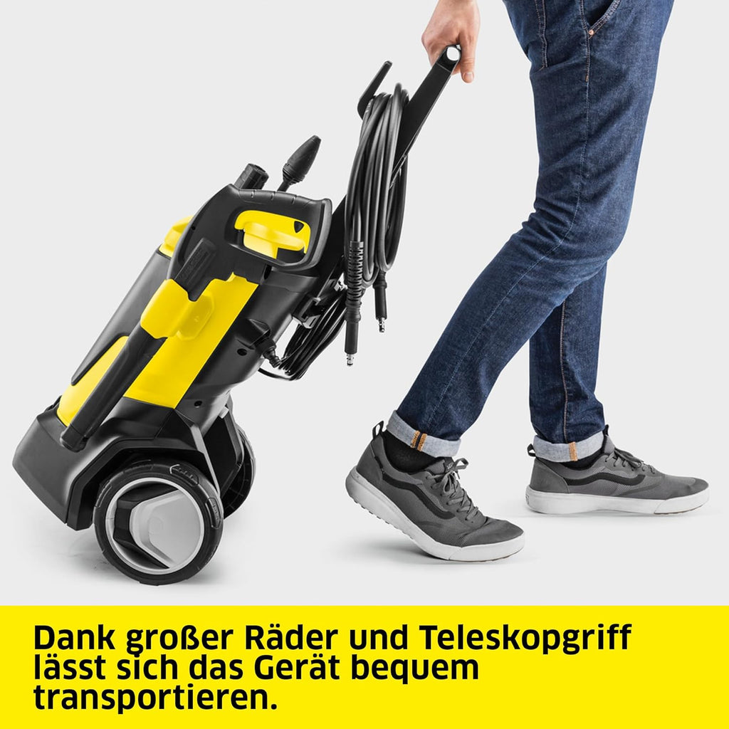 Idropulitrice Kärcher K 7 Premium Power Flex, Pressione: max. 180 bar, Portata: 600 l/h, Resa per area: 60 m²/h, Peso: 17,9 kg, Tubo flessibile ad alta pressione, Lancia mangiasporco, Lancia Vario Power
