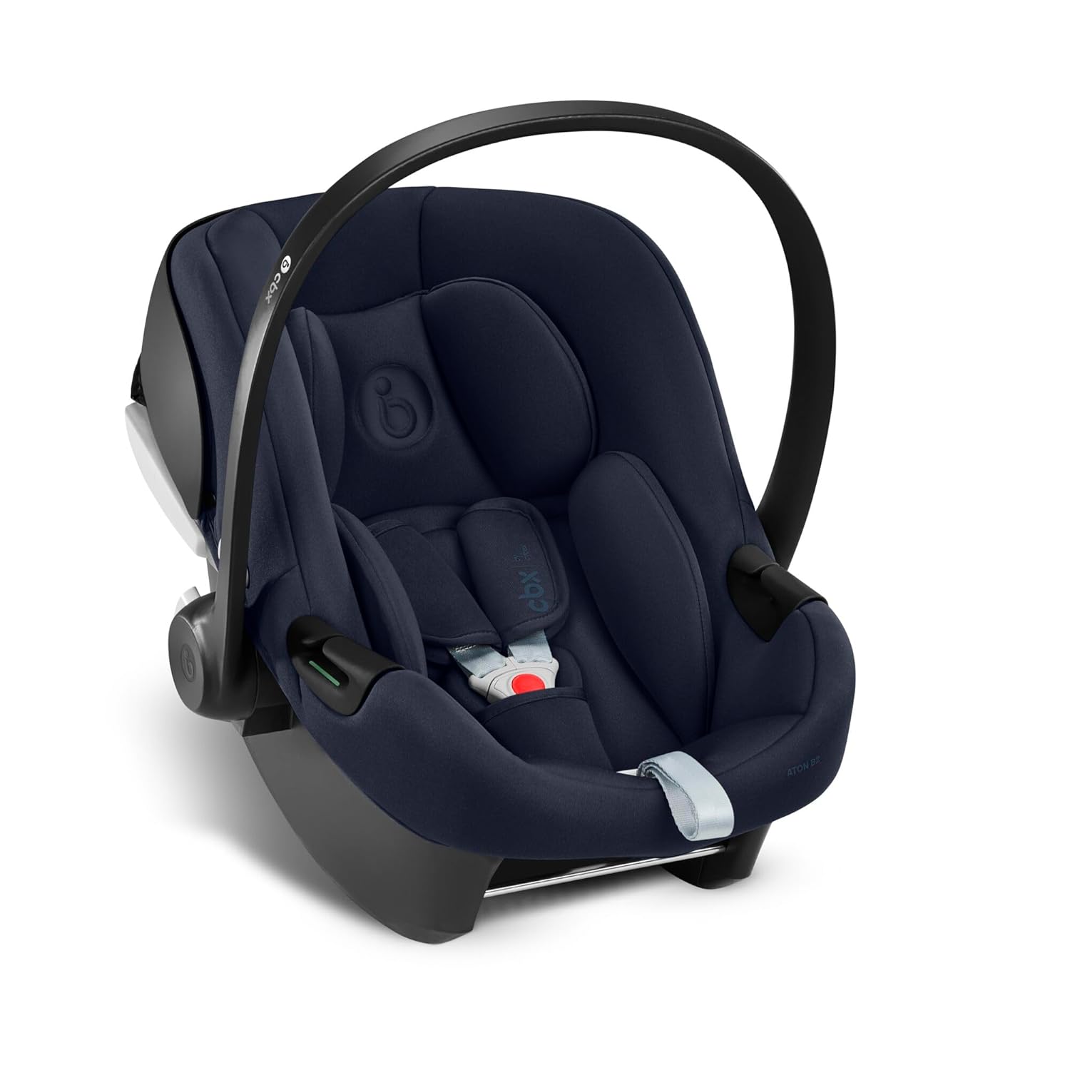 CBX by CYBEX Seggiolino Auto Aton B2 i-Size, Dalla nascita fino a ca. 24 mesi, Max. 13 kg, Inclusivo riduttore neonato, Compatibile con SensorSafe, Rosso
