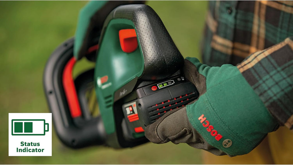 Bosch Akku-Heckenschere AdvancedHedgeCut 36V-65-28 (ohne Akku, 36-Volt-System, Messerlänge 65 cm; im Karton) - Testnote: sehr gut (Magazin: selbst ist der Mann)
