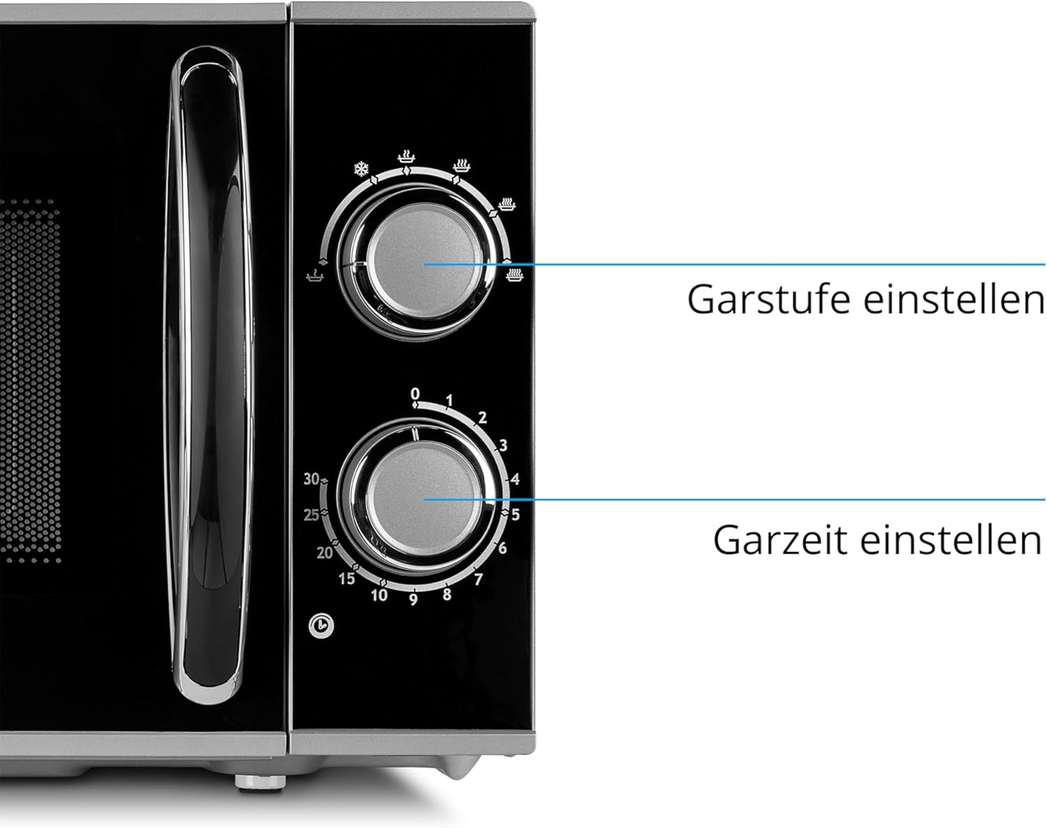 MEDION Forno a microonde (20 litri, 700 watt, compatto e salvaspazio, 5 livelli di potenza, funzione scongelamento, timer, MD11475) bianco