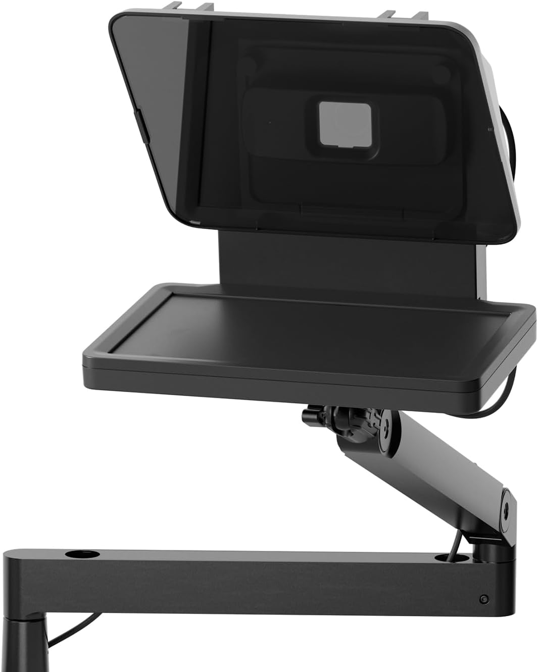Elgato Prompter – Teleprompter mit integriertem Bildschirm für YouTube, Twitch, Zoom, Teams und mehr, unterstützt DSLR/Webcam/Smartphone, Drag&Drop-Monitoranzeige, funktioniert mit Mac/PC&Stream Deck