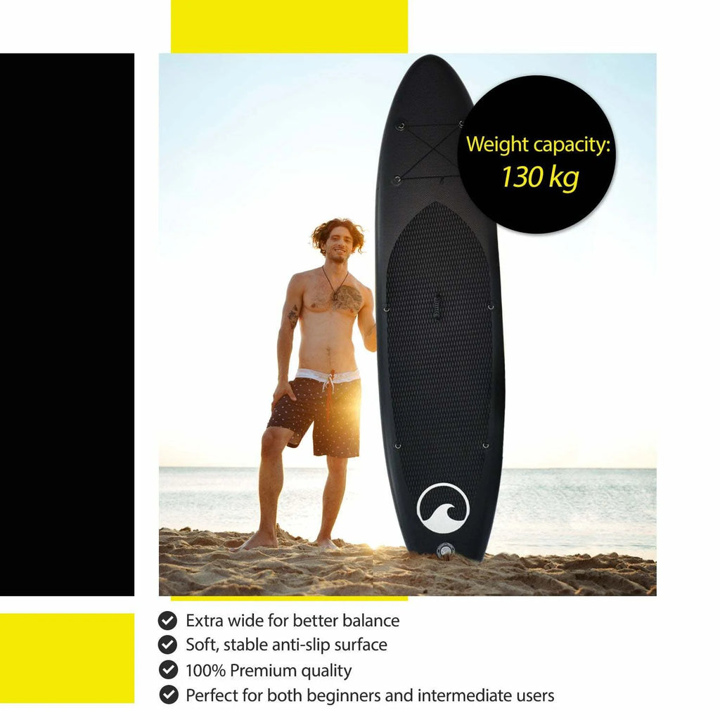 Deep Sea SUP Board Set XXL (330cm), schwarz