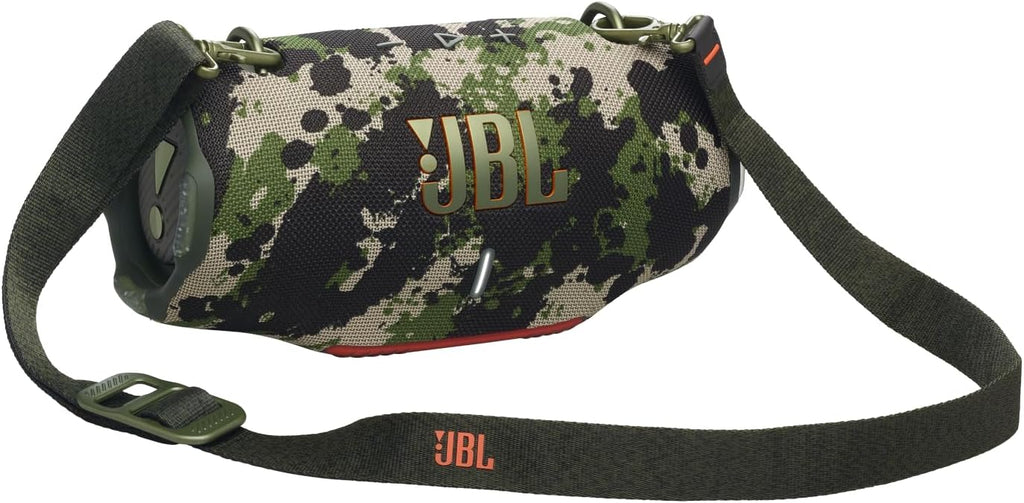 JBL Xtreme 4 Altoparlante portatile in colorazione Camouflage – Cassa portatile Bluetooth con bassi profondi, AI Sound Boost e power bank integrato – Impermeabile e resistente alla polvere – 24 ore di autonomia