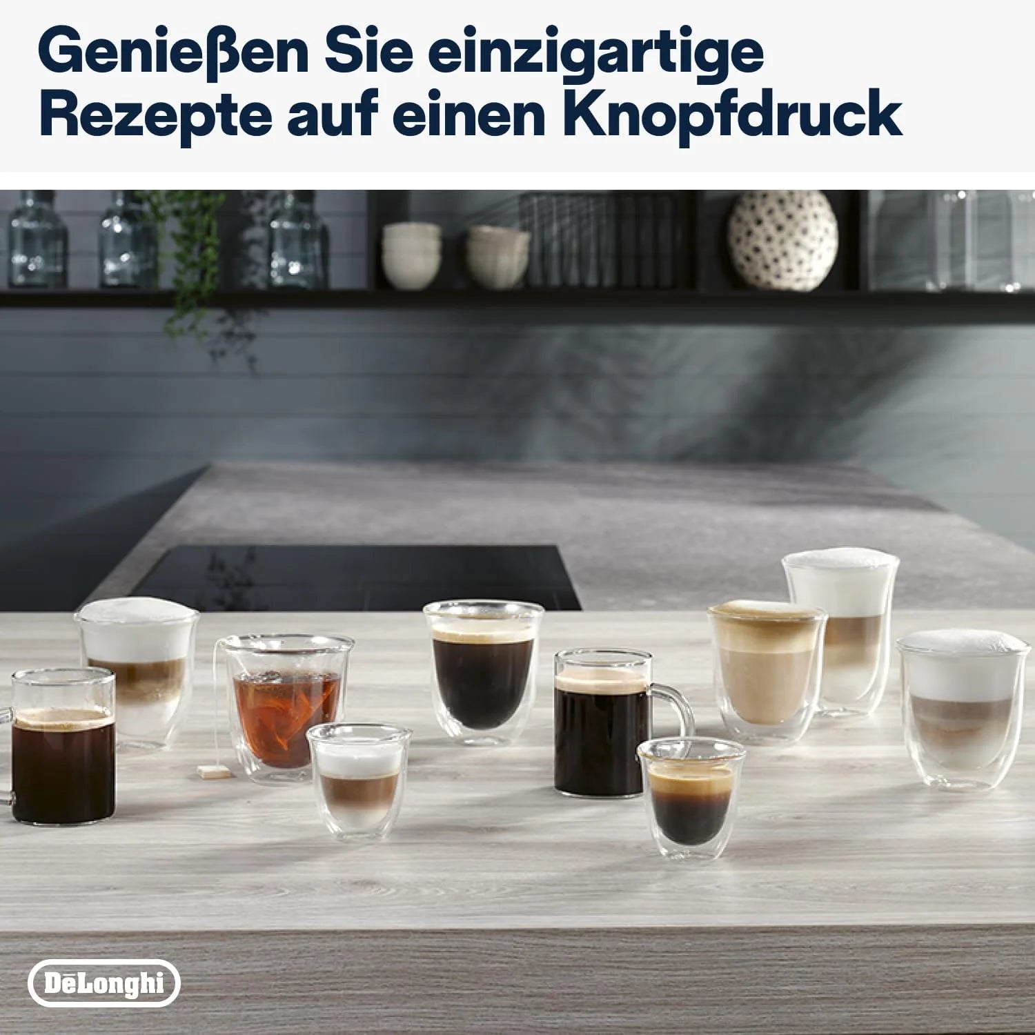 De'Longhi Magnifica Evo Next ECAM312.80.TB, Macchina automatica per caffè con 13 bevande (Cappuccino, Espresso, Latte Macchiato), Display a colori TFT da 2,4'', Sistema latte LatteCrema, Funzione 2 tazze, Titanio