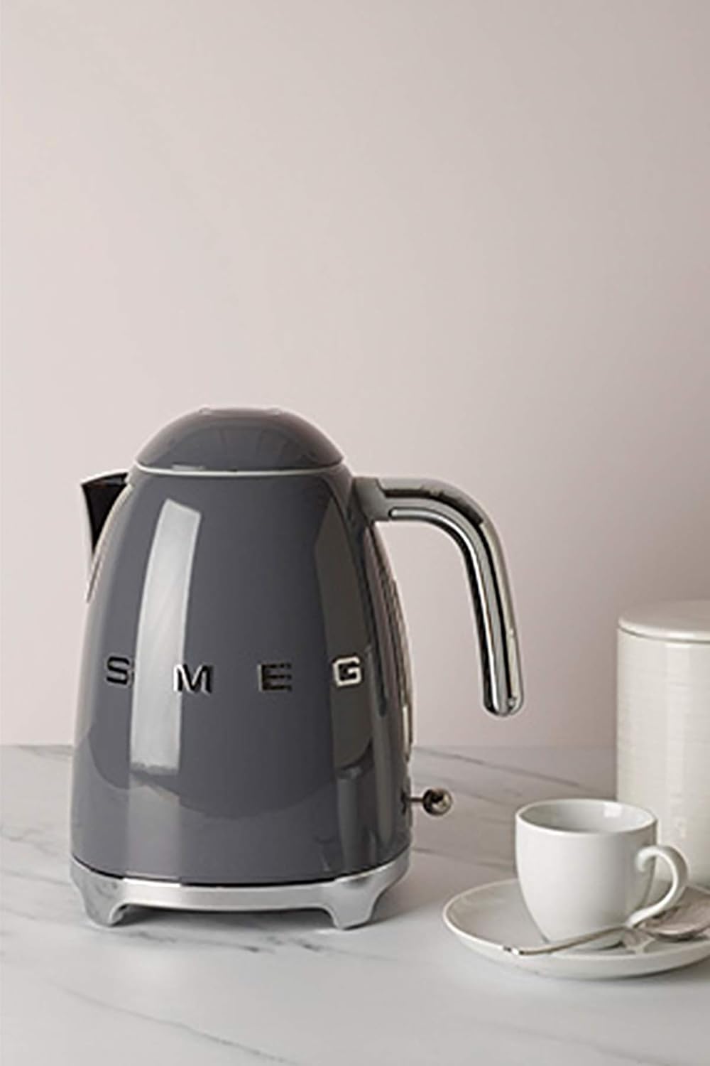 Smeg, 2x2 TSF01CREU - Tostapane, 2 scomparti per 2 fette, 6 livelli di doratura, funzione riscaldamento, funzione scongelamento e bagel, vassoio raccoglibriciole, 950W, Crema