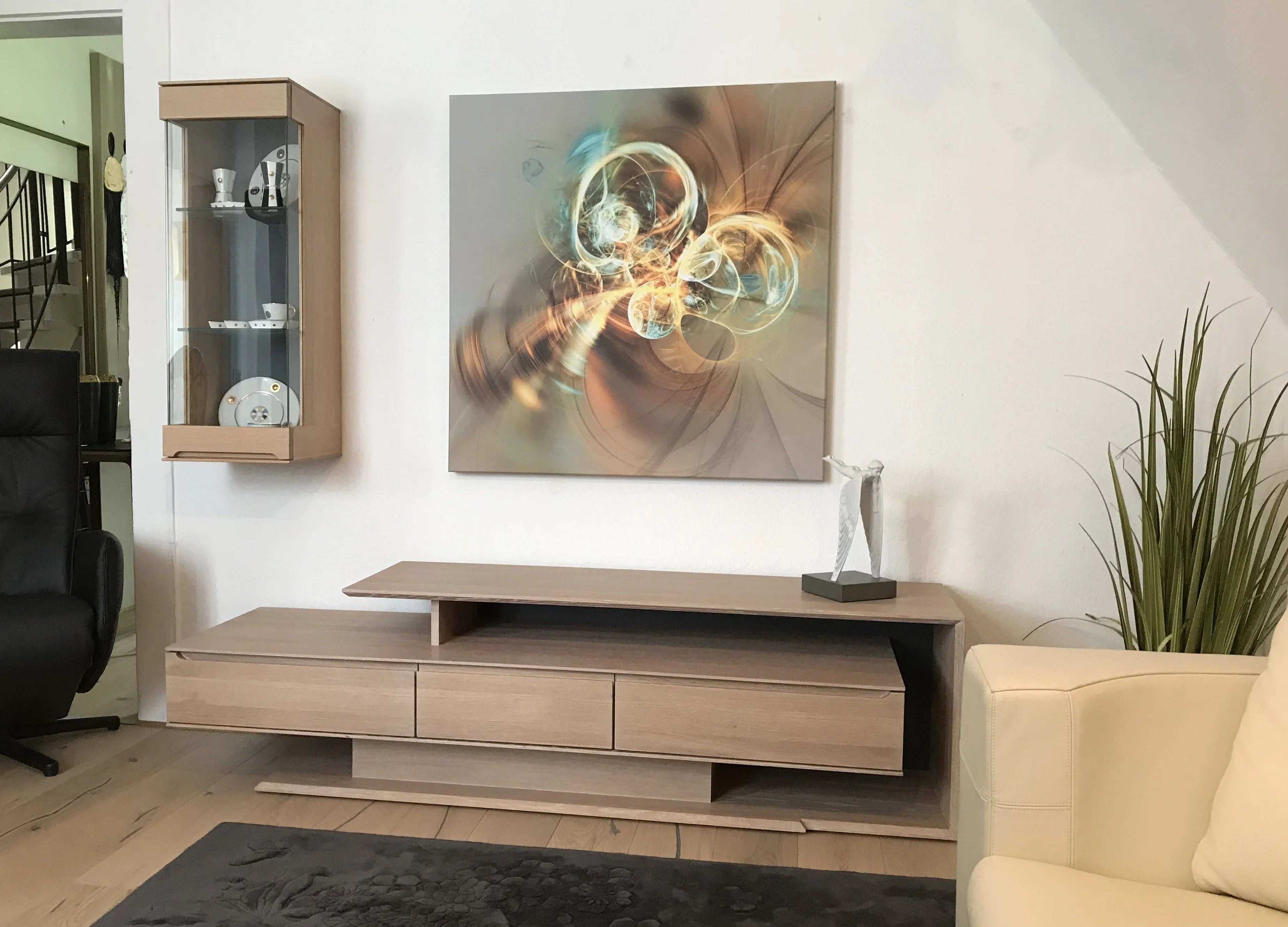 Parete attrezzata moderna Verona rovere