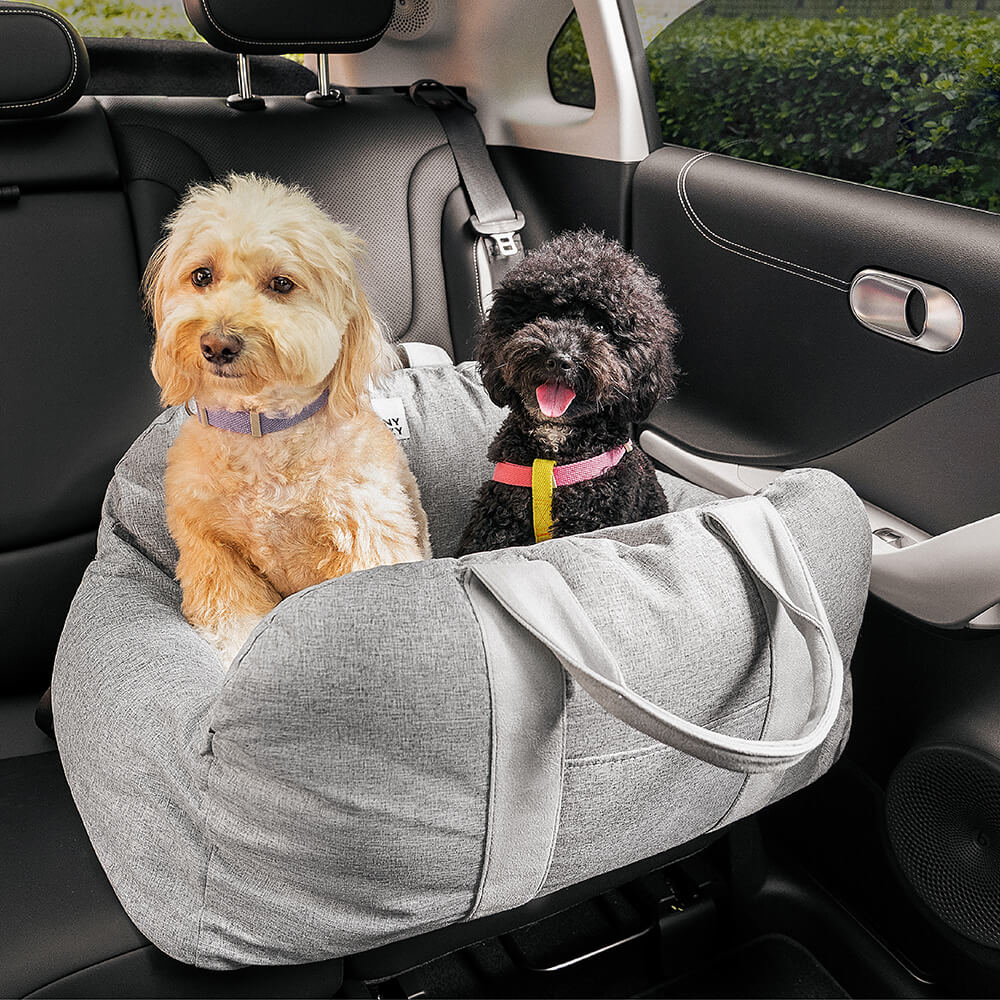 Beruhigendes Hundebett fürs Auto – Sicheres und komfortables Reisen für deinen Vierbeiner