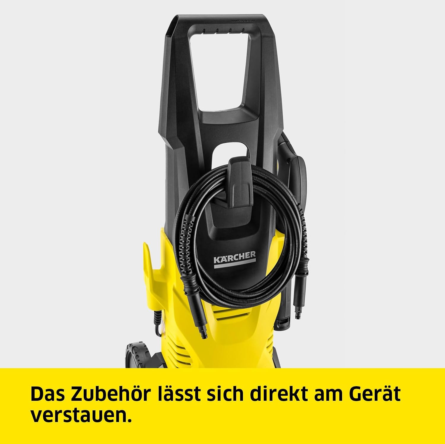 Krcher Hochdruckreiniger K 3 Power Control Home, Druck: max. 120 bar, Frdermenge: 380 l/h, Flche: 25 m/h, Wasserfilter, Gewicht: 4,4 kg, Hochdruckpistole, Dreckfrser, Strahlrohr, Home Kit
