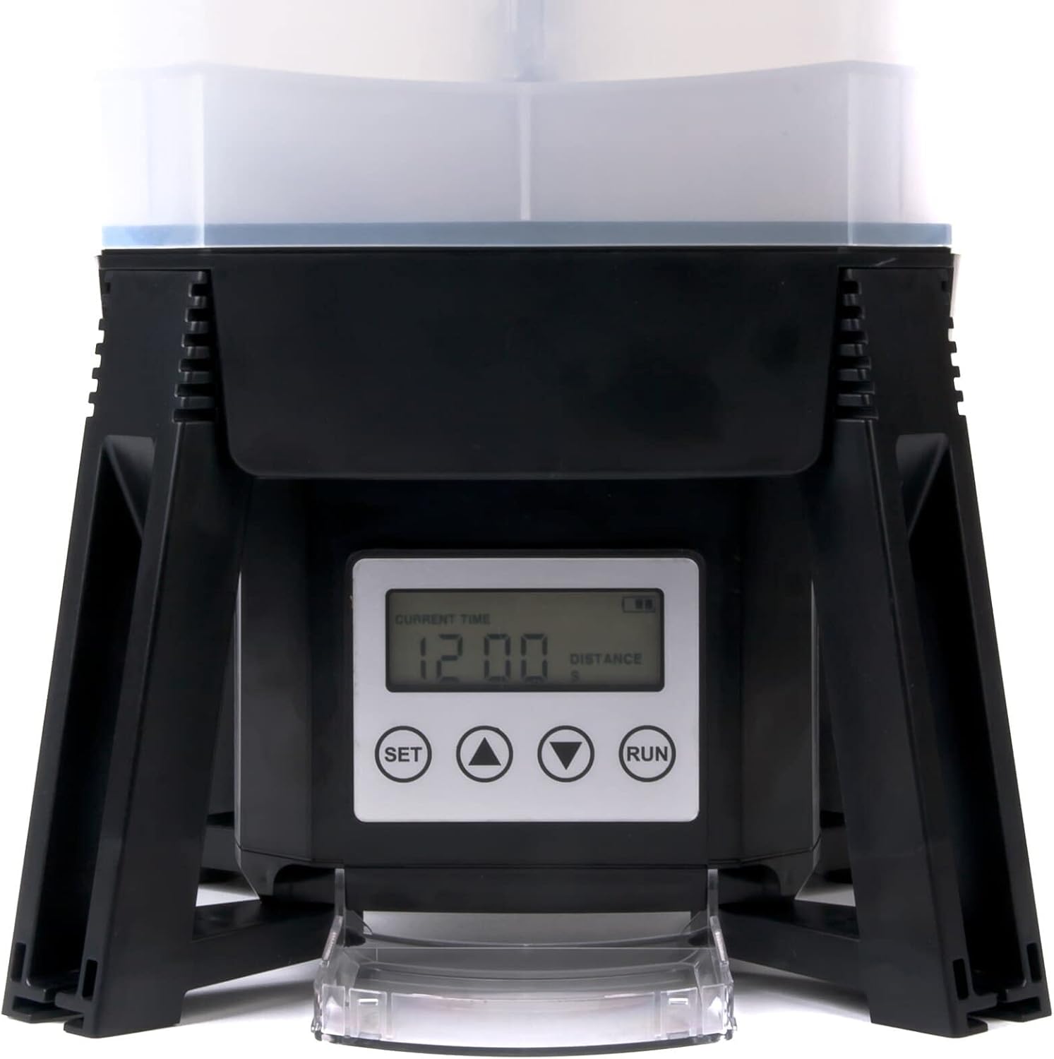 Wagner Green Solar Teich Futterautomat Automatic Fishfeeder 6 Liter, programmierbarer Futterspender für Fischfutter Pellets…