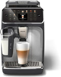 Philips Serie 5500 Macchina da Caffè Automatica – Sistema Lattiera LatteGo, 20 Bevande Calde e Fredde, 40% più Silenziosa con SilentBrew, QuickStart, Grigio (EP5544/50)