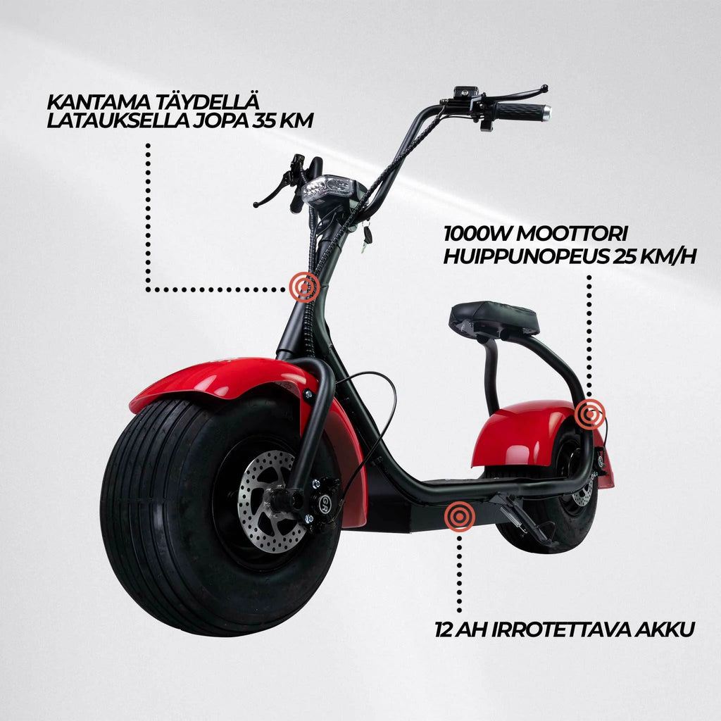 Monopattino elettrico Swoop Cruiser Rot N2