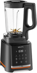 Krups Frullatore ad alta velocità InfinyMix KB9158 | 1600 W | 5 programmi automatici + impostazione manuale | Caraffa Tritan | ricettario incluso | Frullati, frappè, ghiaccio tritato | Nero