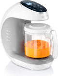 Sweety Fox - Multifunktions Babynahrungszubereiter 7-in-1 - Dampfgarer, Mixer, Pulse, Automatische Reinigungsfunktion, Sterilisiert, Glschenwrmer, Auftaufunktion