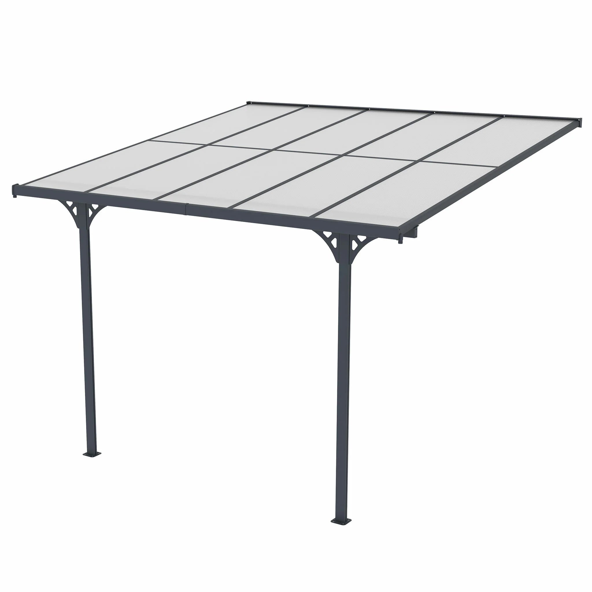 Fornorth Copertura per terrazza 313x300x225-270cm