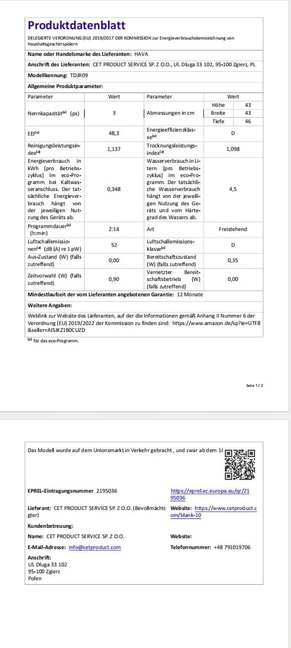 HAVA 2025 NUOVA lavastoviglie da tavolo con addolcitore d'acqua e maggiore efficienza energetica, lavastoviglie con 8 programmi, sicurezza bambini e avvio ritardato, nessuna installazione richiesta